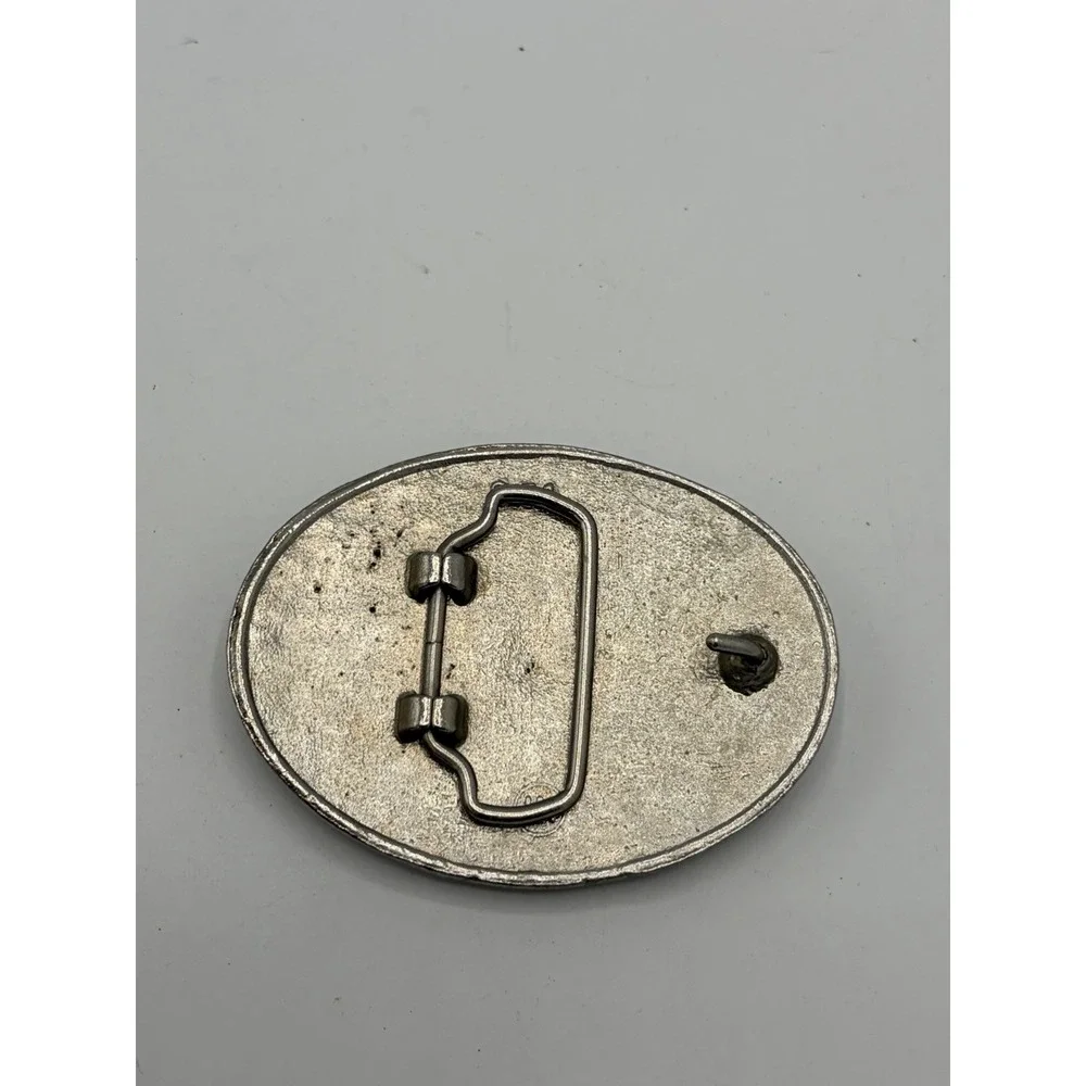 Vintage Bourbon Street New Orleans Jazz Belt Buckle‎ Metal Collectors Americana